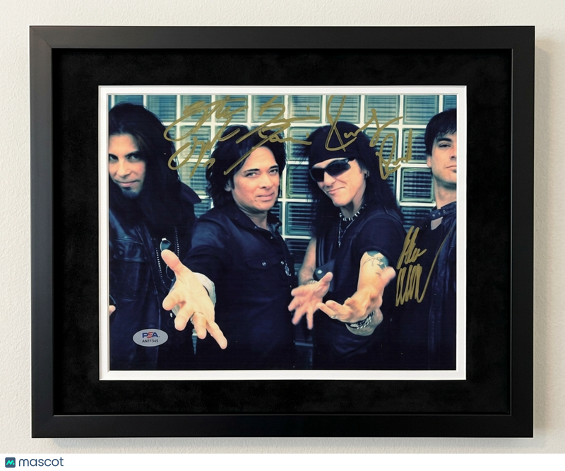 Simon Daniels, Steve Lynch, Randy Rand,Marc Weiland Signed 8x10 Framed Photo PSA
