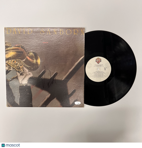 David Sanborn Signed Taking Off Vinyl Album PSA
