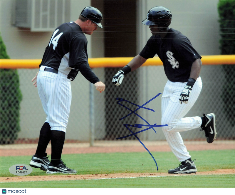 Keon Barnum Chicago White Sox Signed 8x10 Photo PSA