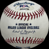 Yoan Moncada Signed MLB Baseball PSA Chicago White Sox