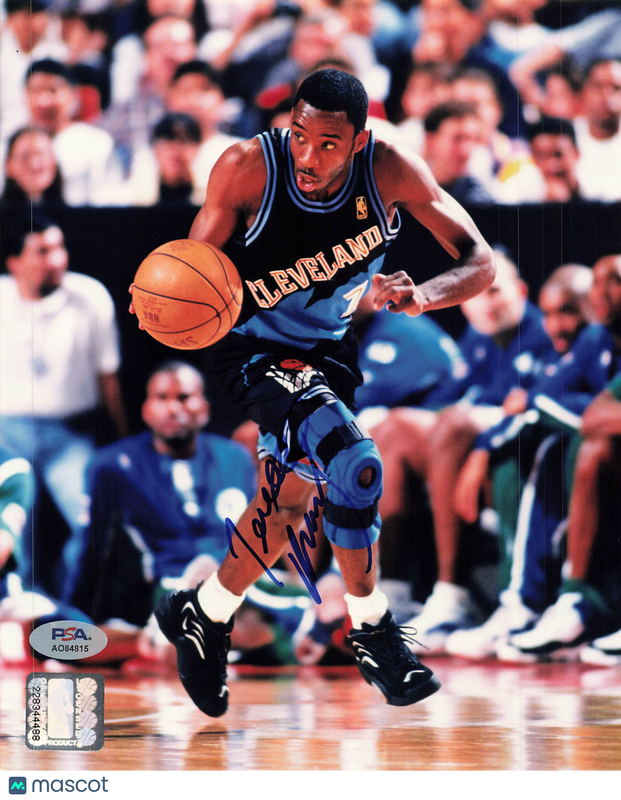 Terrell Brandon Signed 8x10 Photo PSA Cleveland Cavaliers