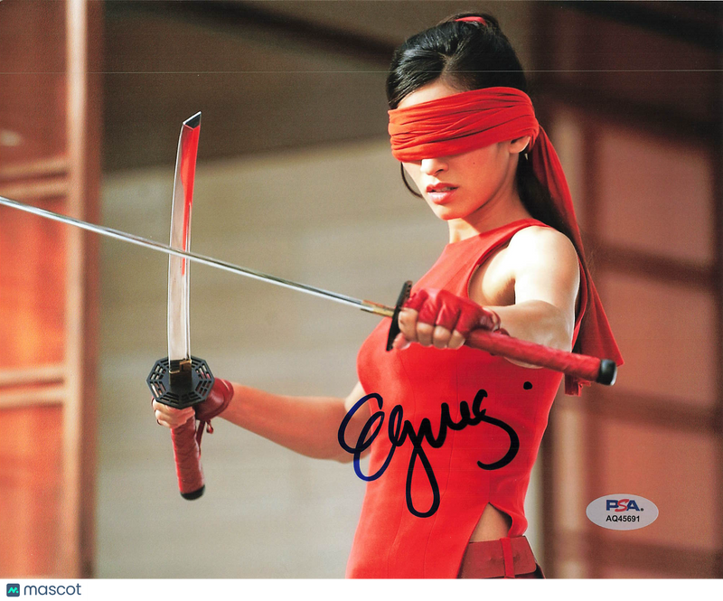 Elodie Yung Signed 8x10 Photo PSA Autographed