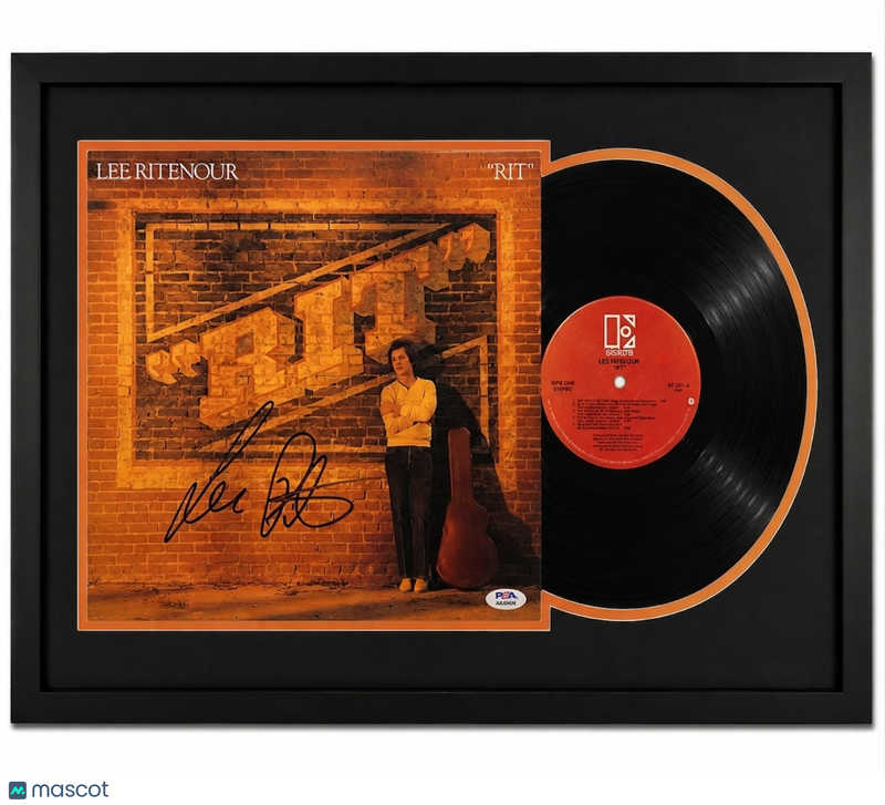 Lee Ritenour Signed RIT Custom Framed Vinyl PSA Album Auth