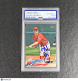 2018 Topps #491 Andrew Heaney S Signed Card Auto PSA Slabbed  Angels
