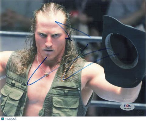 Clark Connors Signed Photo PSA Authentic Wrestling WWE
