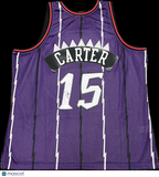 Vince Carter Signed Jersey JSA Toronto Raptors Autographed