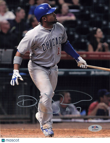 Dave Sappelt Chicago Cubs Signed 8x10 Photo PSA