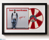 Machine Gun Kelly (MGK) Signed Lost Americana Custom Framed Vinyl Album PSA