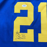 Quinten Post Signed Jersey PSA Golden State Warriors Autographed