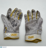 Jack Suwinski Signed Pittsburgh Pirates Batting Gloves