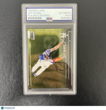2022 Topps Stadium Club Chrome#351 Jeff McNeil Signed Card PSA New York Mets