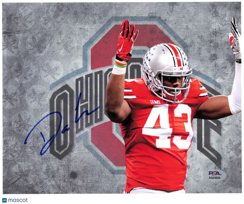 Darron Lee Signed Ohio State Buckeyes Football 8x10 Photo PSA Autographed