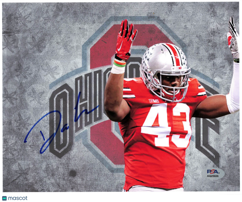 Darron Lee Signed Ohio State Buckeyes Football 8x10 Photo PSA Autographed