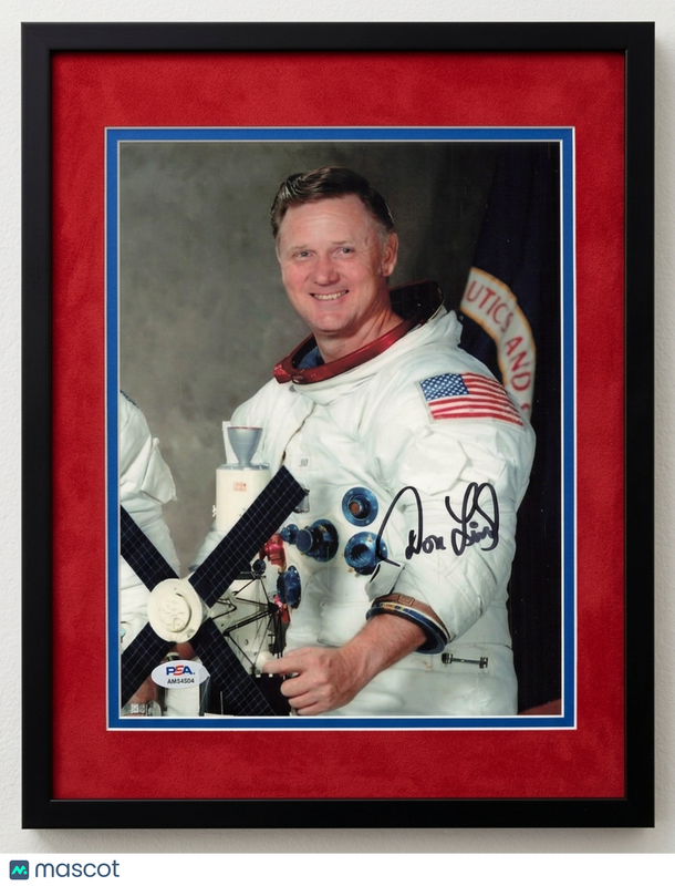 Don L. Lind Signed Framed Photo PSA Autographed 11x14
