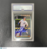 2024 Topps Series Two#516 Parker Meadows Signed Card PSA Detroit Tigers