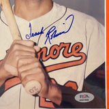 Frank Robinson Baltimore Orioles Signed 8x10 Framed Photo PSA Autographed