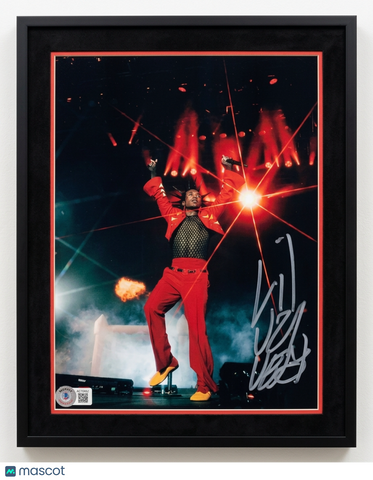 Lil Uzi Vert signed 8x10 Photo Framed BAS Autographed