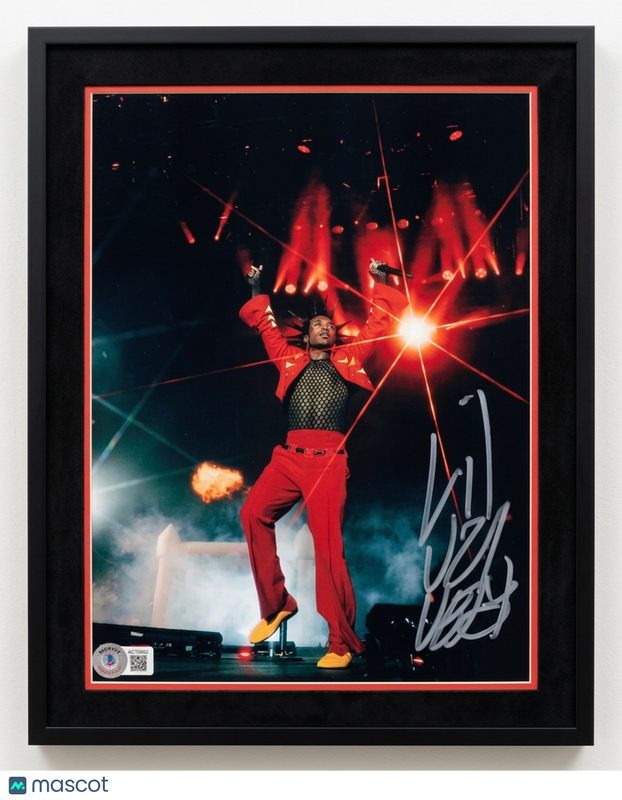 Lil Uzi Vert signed Photo Framed BAS Autographed 11x14