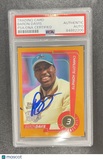 1999 Topps Draft Pick#116 Baron Davis  Signed Card Auto PSA Slabbed Hornets