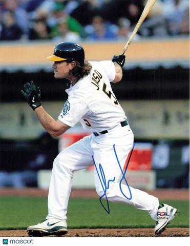 John Jaso Oakland Athletics Signed 8x10 Photo PSA