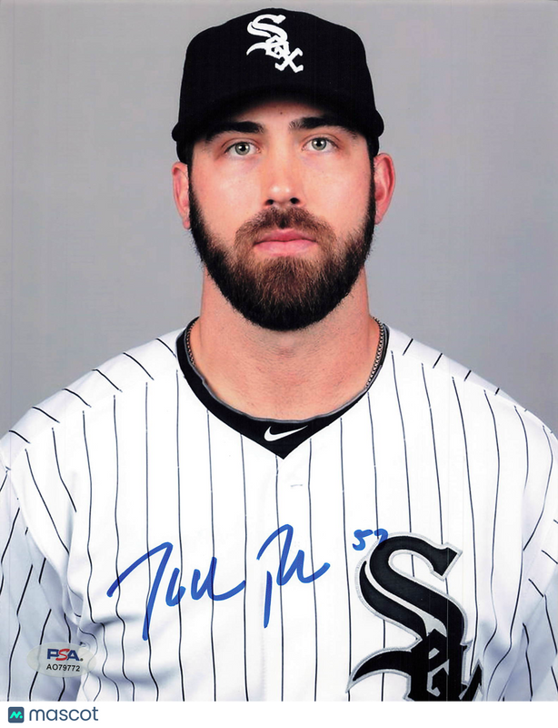 Zach Putnam Chicago White Sox Signed 8x10 Photo PSA