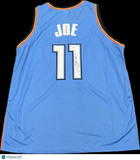 Isaiah Joe Signed Jersey PSA Oklahoma City Thunder Autographed
