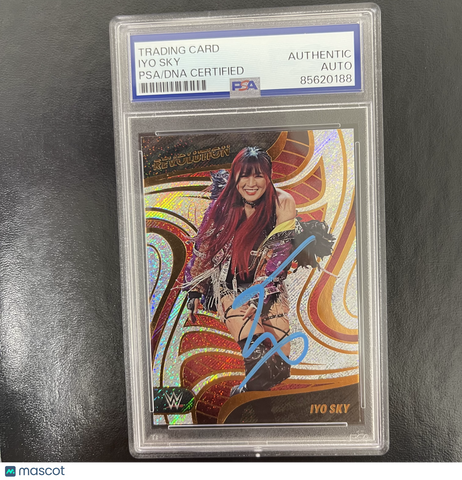 2023-24 Panini Revolution #25 Iyo Sky signed card PSA