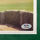 Arnold Palmer Signed Custom Framed Golf 10x14 Photo PSA Autographed