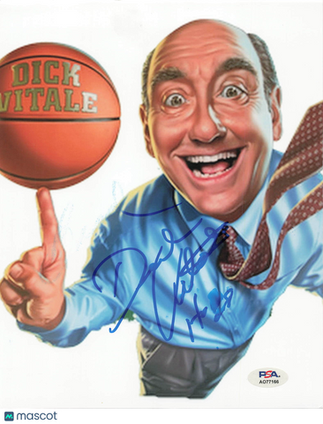 Dick Vitale Signed Photo PSA Autographed