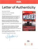 2004 Detroit Pistons Multi-Signed NBA Championship Cereal Box PSA