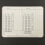 Wyndham Clark Signed Golf Masters Golf Scorecards PSA Autographed