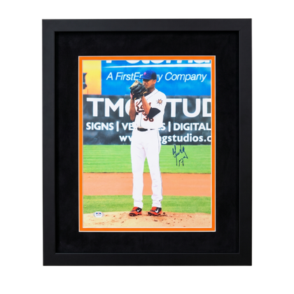 Ariel Miranda Frederick Keys Signed 11x14 Custom Framed Photo PSA