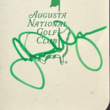Johnson Wagner Signed Golf Scorecard PSA Autographed