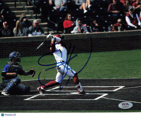 Steele Walker Oklahoma Sooners Signed 8x10 Photo PSA