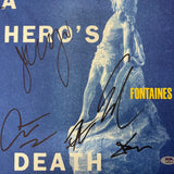 Fontaines D.C. Signed A Hero's Death Vinyl Album PSA