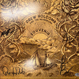 Rich Brinsfield, Nathan Dugger,Drew Holcomb Signed Souvenir Framed Vinyl