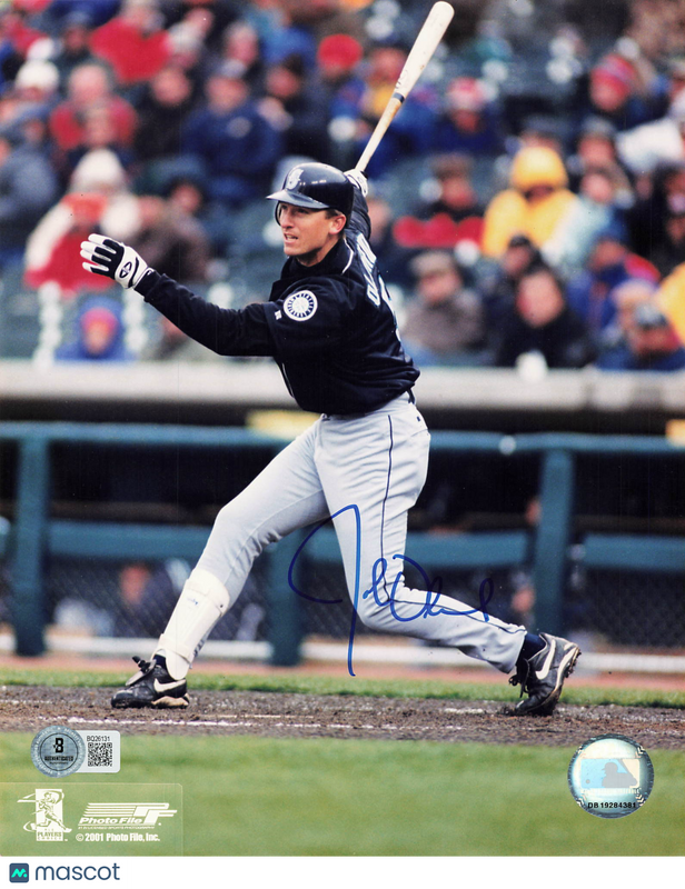 John Olerud Seattle Mariners Signed 8x10 Photo BAS