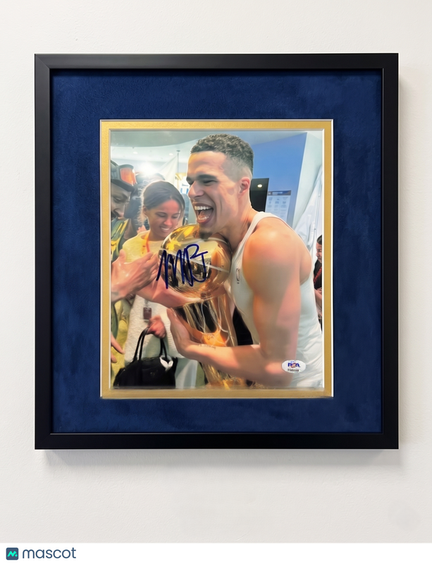 Michael Porter Jr Denver Nuggets Signed Basketball 8x10 Custom Framed Photo PSA