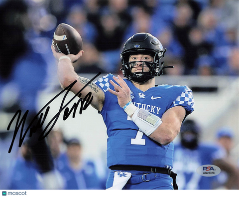 Will Levis Signed Football PSA Autographed