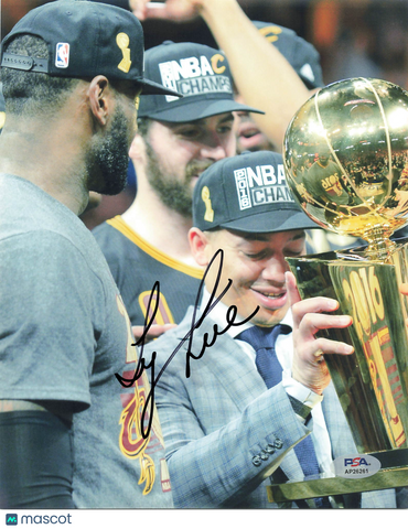 Tyronn Lue Signed 8x10 Photo PSA Cleveland Cavaliers