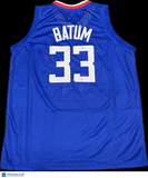 Nicolas Batum Signed Los Angeles Clippers Jersey PSA