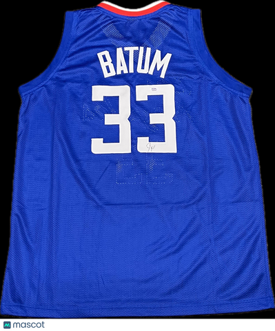 Nicolas Batum Signed Los Angeles Clippers Jersey PSA