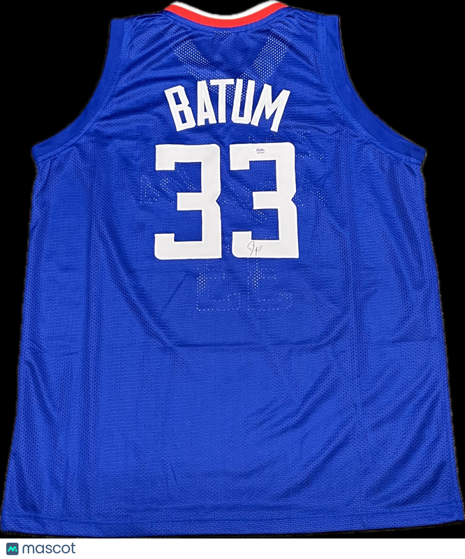 Nicolas Batum Signed Los Angeles Clippers Jersey PSA