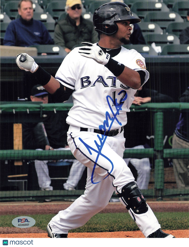 Juan Francisco Louisville Bats Signed 8x10 Photo PSA