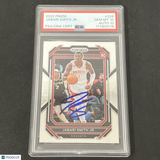 2022-23 Panini Prizm #228 Jabari Smith Jr. signed card PSA 10 Auto 10