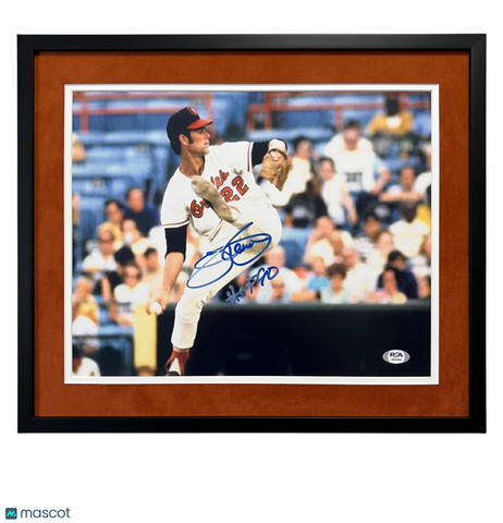 Jim Palmer Baltimore Orioles Signed 11x14 Custom Framed Photo PSA