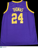 Cameron Thomas Signed Jersey PSA LSU Tigers Autographed