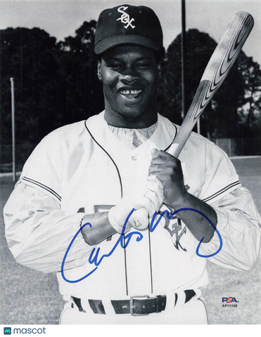 Carlos May Chicago White Sox Signed 8x10 Photo PSA