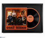 Edgar Meyer Signed Not Our First Goat Rodeo Custom Framed Vinyl Album PSA Auth