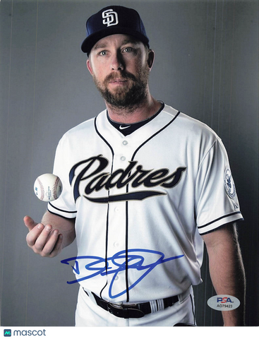 Dale Thayer San Diego Padres Signed 8x10 Photo PSA